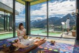 La Roccia Wellness Hotel Cavalese Trentino 10 Zimní Alpy